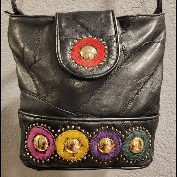 VTG Retro Leather Bag - Picture 2 of 16